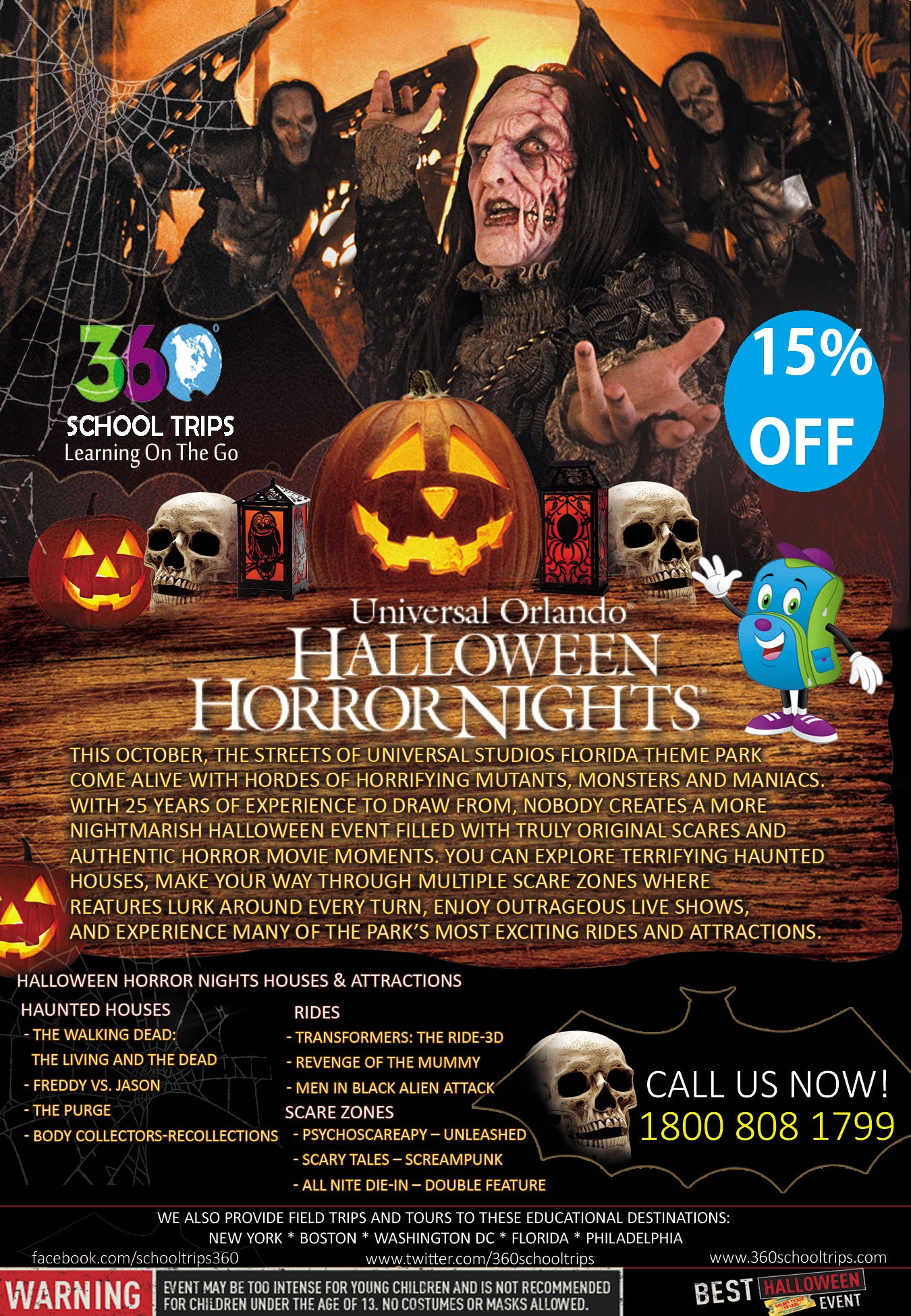 Halloween Horror Nights Field Trip!